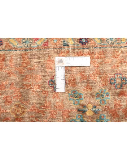 Tappeto Mamlouk Pakistan arancione azzurro 305x430