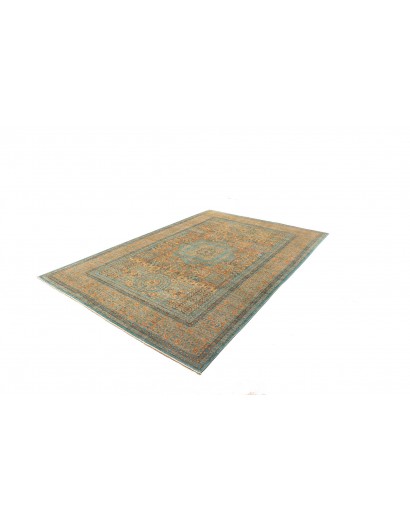 Tappeto Mamlouk Pakistan bianco grigio 205x297