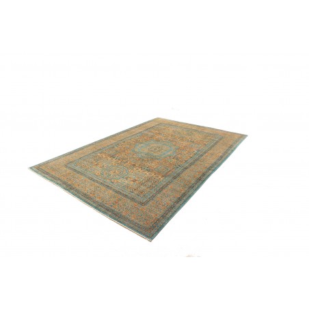 Tappeto Mamlouk Pakistan bianco grigio 205x297