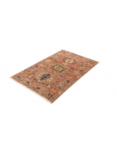 Tappeto Tribal Pakistan marrone grigio 80x125
