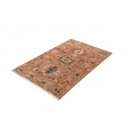 Tappeto Tribal Pakistan marrone grigio 80x125