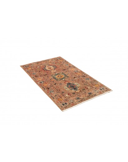Tappeto Tribal Pakistan marrone grigio 80x125