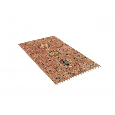 Tappeto Tribal Pakistan marrone grigio 80x125
