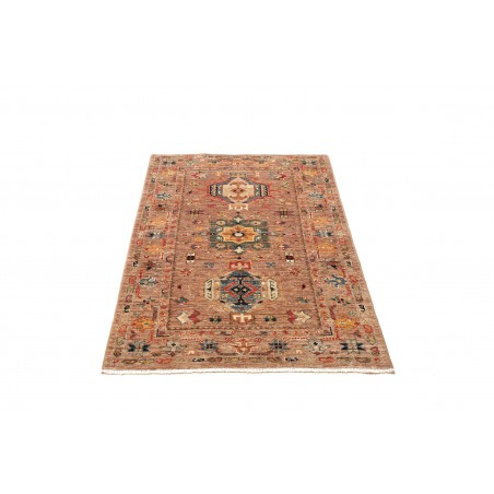 Tappeto Tribal Pakistan marrone grigio 80x125
