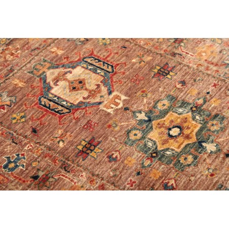 Tappeto Tribal Pakistan marrone grigio 80x125