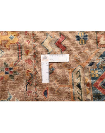 Tappeto Tribal Pakistan marrone grigio 80x125