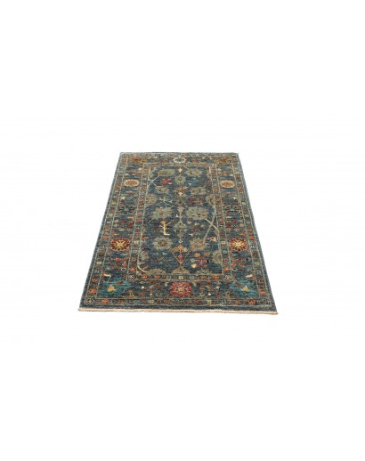 Tappeto Zigler Fine Pakistan bianco azzurro 74x122