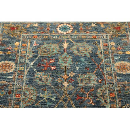 Tappeto Zigler Fine Pakistan bianco azzurro 74x122
