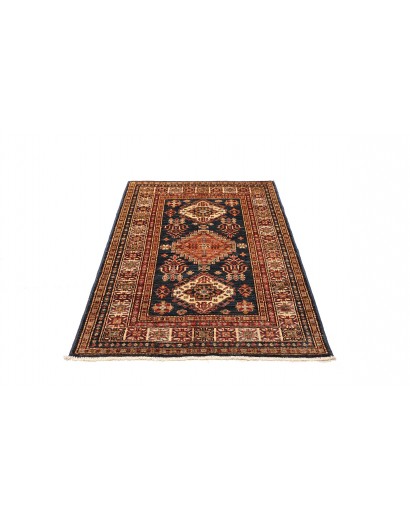 Tappeto Kazak Fine Pakistan marrone grigio 98x147