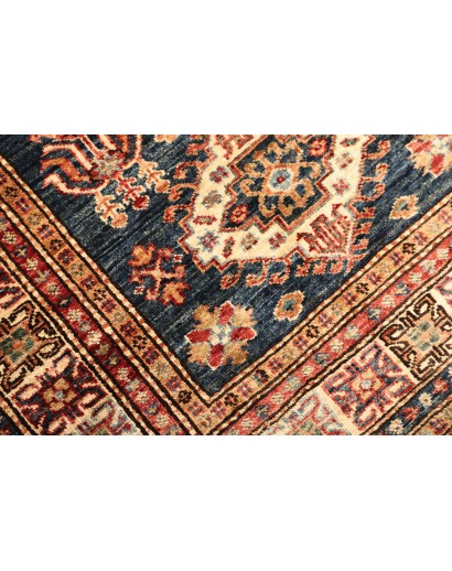 Tappeto Kazak Fine Pakistan marrone grigio 98x147