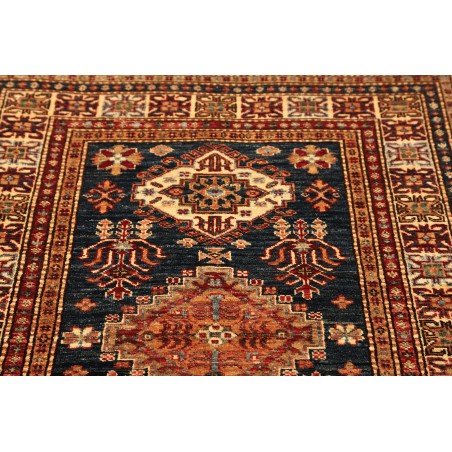 Tappeto Kazak Fine Pakistan marrone grigio 98x147