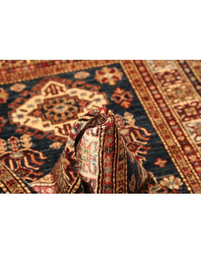 Tappeto Kazak Fine Pakistan marrone grigio 98x147