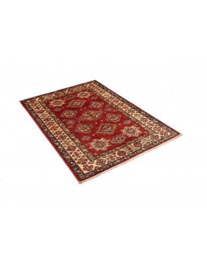 Tappeto Kazak Fine Pakistan marrone giallo 100x140