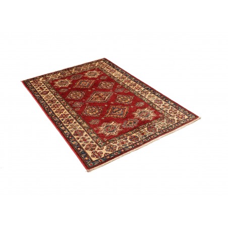 Tappeto Kazak Fine Pakistan marrone giallo 100x140