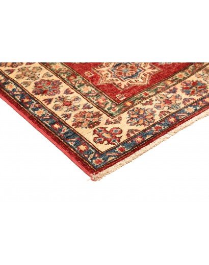 Tappeto Kazak Fine Pakistan marrone giallo 100x140