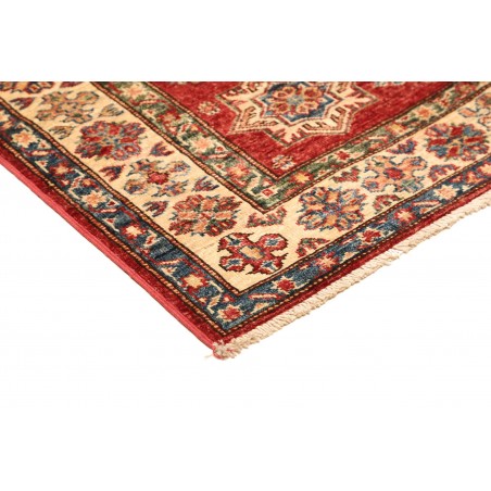 Tappeto Kazak Fine Pakistan marrone giallo 100x140