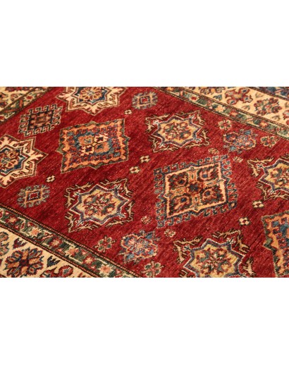 Tappeto Kazak Fine Pakistan marrone giallo 100x140
