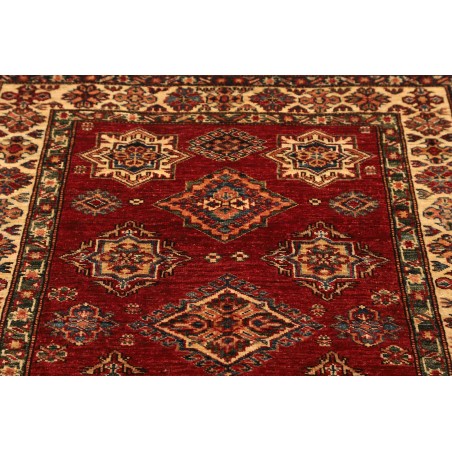 Tappeto Kazak Fine Pakistan marrone giallo 100x140