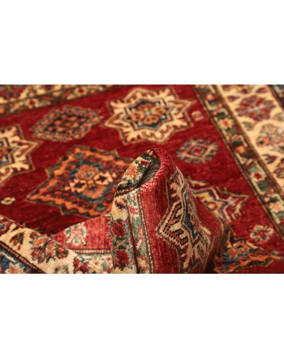 Tappeto Kazak Fine Pakistan marrone giallo 100x140