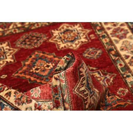 Tappeto Kazak Fine Pakistan marrone giallo 100x140