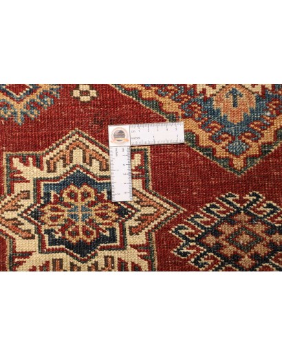 Tappeto Kazak Fine Pakistan marrone giallo 100x140