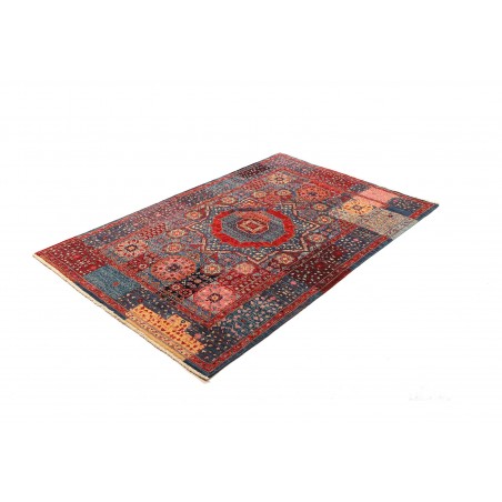 Tappeto Mamlouk Pakistan marrone giallo 117x179