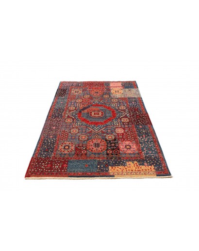 Tappeto Mamlouk Pakistan marrone giallo 117x179