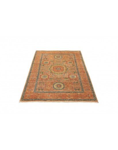 Tappeto Mamlouk Pakistan marrone bianco 96x147