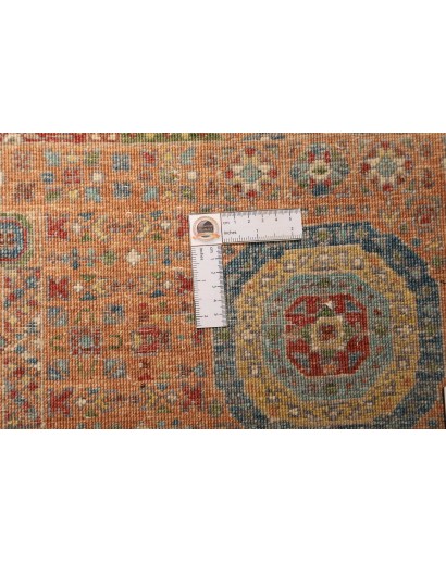 Tappeto Mamlouk Pakistan marrone bianco 96x147