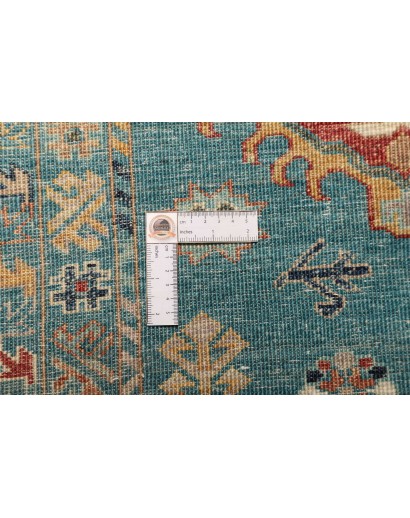 Tappeto Tribal Pakistan blu verde 127x175