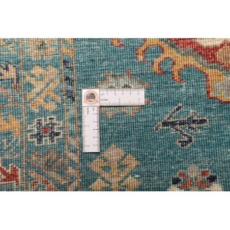 Tappeto Tribal Pakistan blu verde 127x175