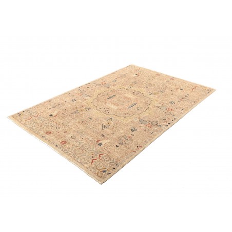 Tappeto Mamlouk Pakistan marrone grigio 126x188