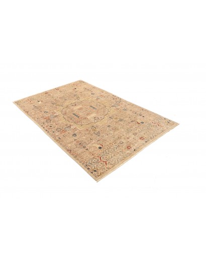 Tappeto Mamlouk Pakistan marrone grigio 126x188