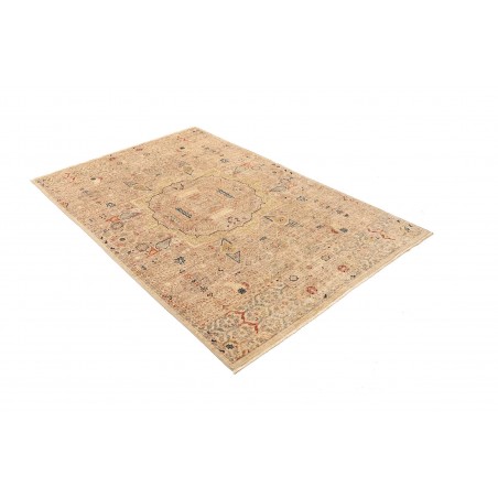 Tappeto Mamlouk Pakistan marrone grigio 126x188