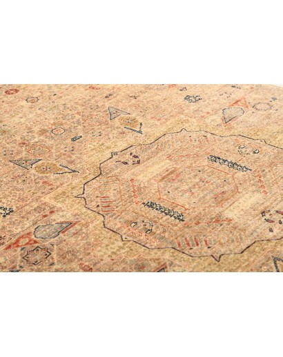 Tappeto Mamlouk Pakistan marrone grigio 126x188