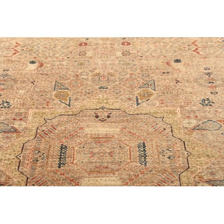 Tappeto Mamlouk Pakistan marrone grigio 126x188
