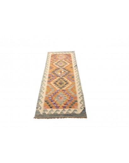 Tappeto Kilim Afghanistan marrone 61x185