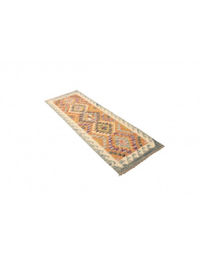 Tappeto Kilim Afghanistan marrone 61x185