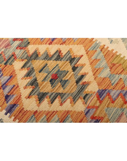 Tappeto Kilim Afghanistan marrone 61x185