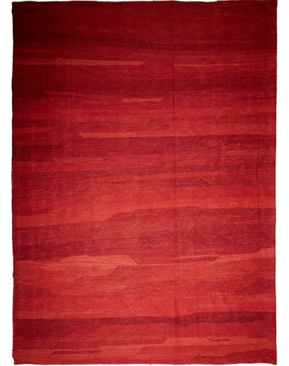 Tappeto Kilim Persia marrone 389x448