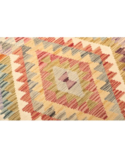 Tappeto Kilim Afghanistan marrone 84x289