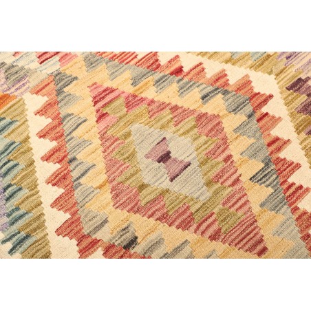Tappeto Kilim Afghanistan marrone 84x289