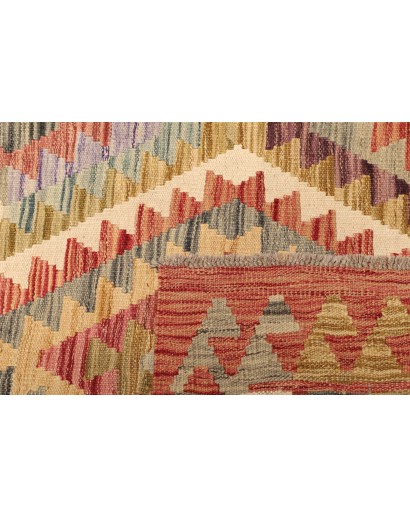 Tappeto Kilim Afghanistan marrone 84x289