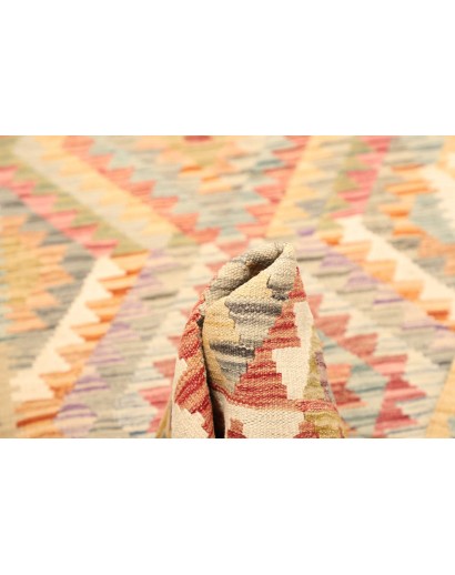 Tappeto Kilim Afghanistan marrone 84x289