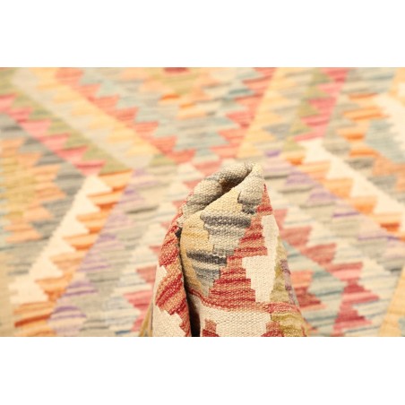 Tappeto Kilim Afghanistan marrone 84x289
