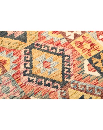 Tappeto Kilim Afghanistan marrone 88x288
