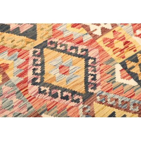 Tappeto Kilim Afghanistan marrone 88x288