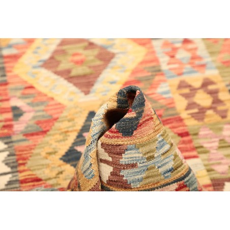 Tappeto Kilim Afghanistan marrone 88x288