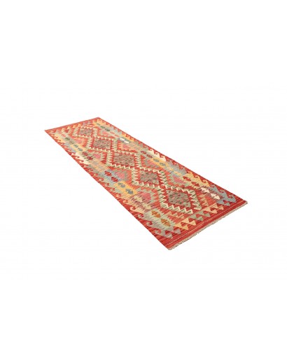 Tappeto Kilim Afghanistan marrone 77x248