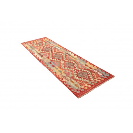 Tappeto Kilim Afghanistan marrone 77x248